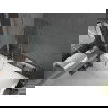 Mexen Cubik cadă dreptunghiulară 160 x 70 cm cu panou și paravan cu 1 aripă 120 cm, transparent, crom - 550316070X9412110100