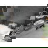 Mexen Vega cadă dreptunghiulară de 150 x 70 cm cu panouri si paravan cu 1 aripă 60 cm, transparent, crom - 550115070X9506000001