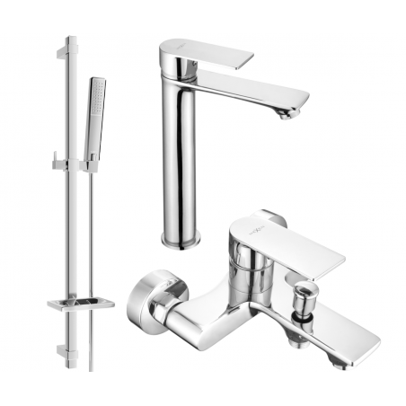 Set cadă Mexen Royo DQ72, crom - 72213DQ72-00