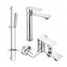 Set cadă Mexen Royo DQ72, crom - 72213DQ72-00