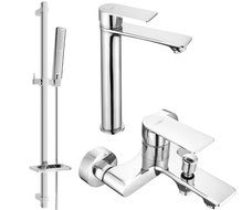 Mexen Royo DQ72 fürdőkád készlet, króm - 72213DQ72-00