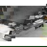 Mexen Vega cadă dreptunghiulară de 150 x 70 cm cu panouri si paravan cu 1 aripă 90 cm, transparent, crom - 550115070X9509000001
