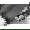 Mexen Vega cadă dreptunghiulară 160 x 70 cm cu panou și paravan cu 1 canat 60 cm, transparentă, neagră - 550116070X9506000070