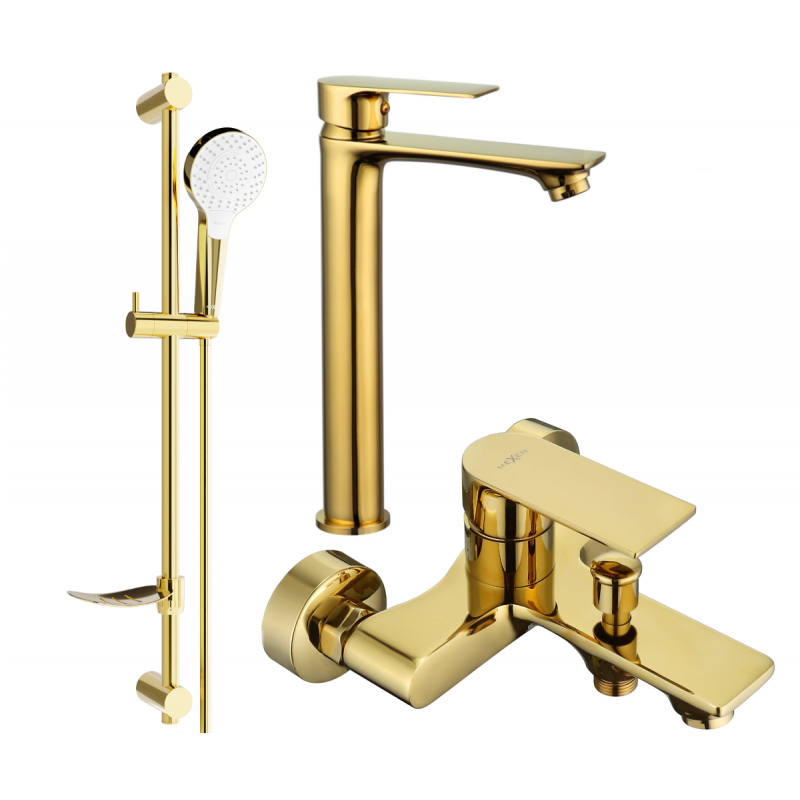 Mexen Royo DF05 set de baie, auriu - 72213DF05-50