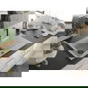 Mexen Cesar chiuvetă de granit cu 1 compartiment cu picurător și baterie de bucătărie Flora, bej - 6514-69-670401-07-B