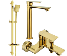 Mexen Royo DQ62 set de cadă, auriu - 72213DQ62-50