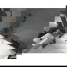 Mexen Vega cadă dreptunghiulară 170 x 70 cm cu carcasă și paravan cu 1 aripă 90 cm, transparent, negru - 550117070X9509000070