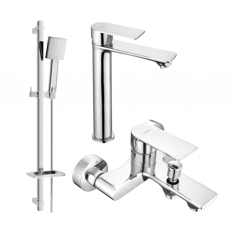 Mexen Royo DQ45 set cadă, Crom - 72213DQ45-00