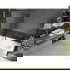 Mexen Vega cadă dreptunghiulară de 170 x 70 cm cu panouri si paravan cu 1 aripă 100 cm, Model negru - 550117070X9510007070