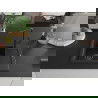 Mexen Enzo chiuvetă de granit cu 1 compartiment cu scurgător și baterie de bucătărie Flora, negru/metal argintiu - 6506-73-6704?