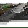 Mexen Enzo chiuvetă de granit 1-cameră cu scurgător și baterie de bucătărie Flora, negru/auriu metalic - 6506-75-670401-07-B
