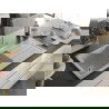 Mexen Andres Chiuvetă de granit de 1,5 compartiment cu picurător și baterie de bucătărie Flora, Bej - 6515-69-670401-09