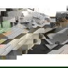 Mexen Andres Chiuvetă de granit de 1,5 compartiment cu picurător și baterie de bucătărie Flora, Bej - 6515-69-670401-57-B