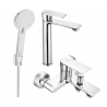 Mexen Royo R40 set pentru cadă, crom - 72213R40-00