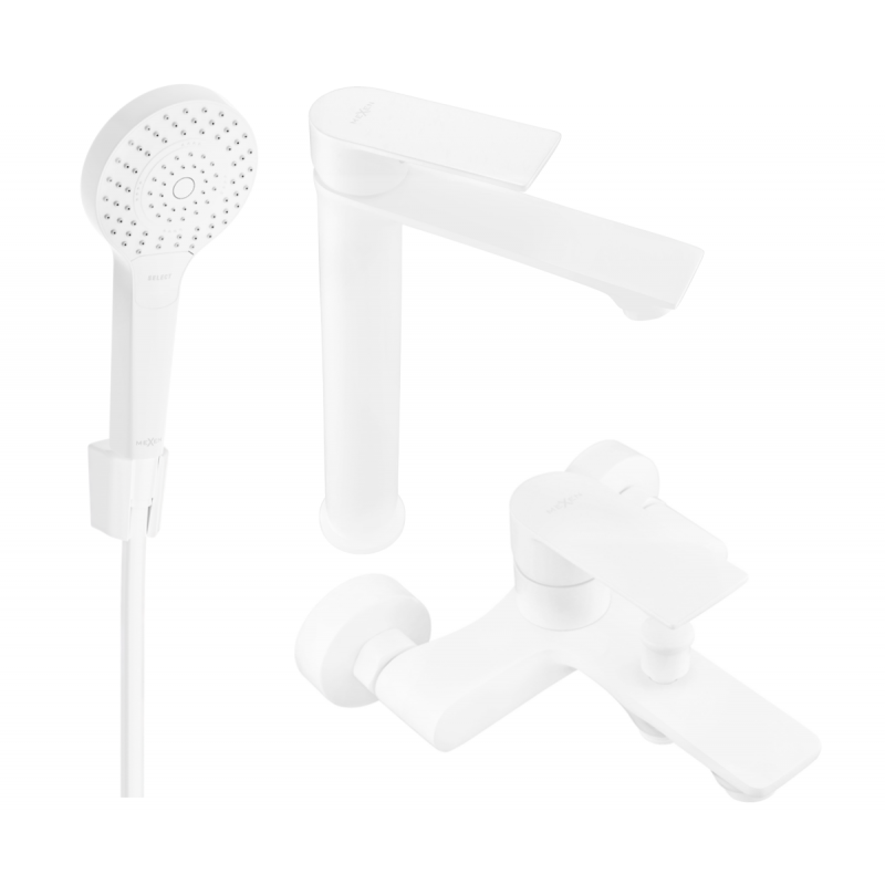 Mexen Royo R05 set de baie, alb - 72213R05-20