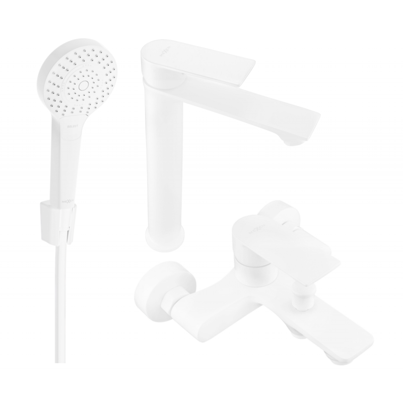 Mexen Royo Set R05 pentru cadă, alb - 72213R05-20