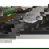 Mexen Tomas chiuvetă de bucătărie din granit 2 compartimente cu baterie de bucătărie Flora, negru/auriu metalic - 6516-75-67040?