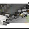 Mexen Vega cadă dreptunghiulară de 150 x 70 cm cu panouri si paravan cu 2 aripi 80 cm, transparent, auriu - 550115070X9208025000