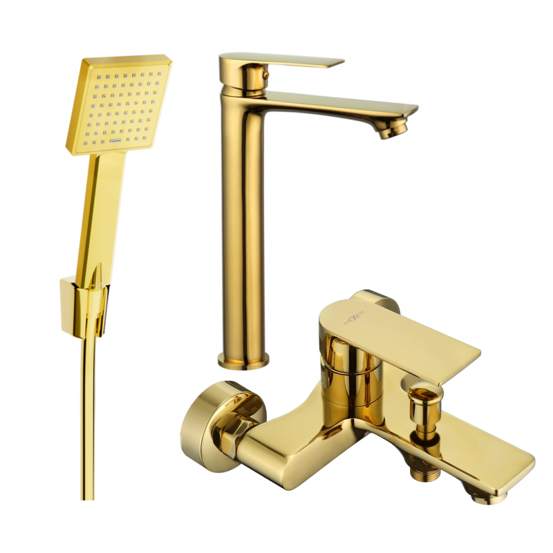 Mexen Royo R45 set de cadă, auriu - 72213R45-50