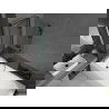 Mexen Vega cadă dreptunghiulară de 150 x 70 cm cu panouri si paravan cu 2 aripi 100 cm, Model negru - 550115070X9210027070