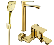 Mexen Royo Set de baie R62, auriu - 72213R62-50