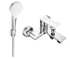 Mexen Royo R05 fürdőkád csaptelep zuhanyszettel, króm - 7223R05-00