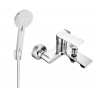 Mexen Royo Baterie de cadă R40 cu set de duș, crom - 7223R40-00