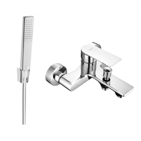 Mexen Royo R72 baterie de baie cu set de duș, crom - 7223R72-00
