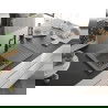 Mexen Pablo chiuvetă de granit cu un compartiment, cu picurător și baterie de bucătărie Carla, gri - 6510-71-670700-70-B