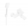 Mexen Royo Baterie de baie R62 cu set de duș, albă - 7223R62-20