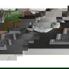 Mexen Carlos chiuvetă de granit cu 1,5 compartimente cu baterie de bucătărie Flora, gri - 6518-71-670401-70-B