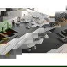 Mexen Carlos Chiuvetă de granit de 1,5 compartiment și baterie de bucătărie Flora, Neagră/Auriu metalic - 6518-75-670401-00