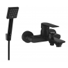 Mexen Royo Baterie de baie R45 cu set de duș, negru - 7223R45-70