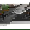 Mexen Carlos chiuvetă de granit cu 1,5 compartimente cu baterie de bucătărie Flora, negru - 6518-77-670401-70-B