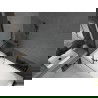 Cada dreptunghiulară Mexen Vega 180 x 80 cm cu carcasă și paravan cu 2 uși 100 cm, transparent, negru - 550118080X9210027000