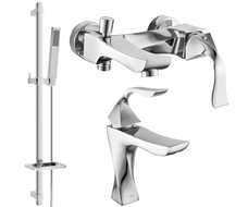 Mexen Estrella DQ02 set baie, crom - 72303DQ02-00