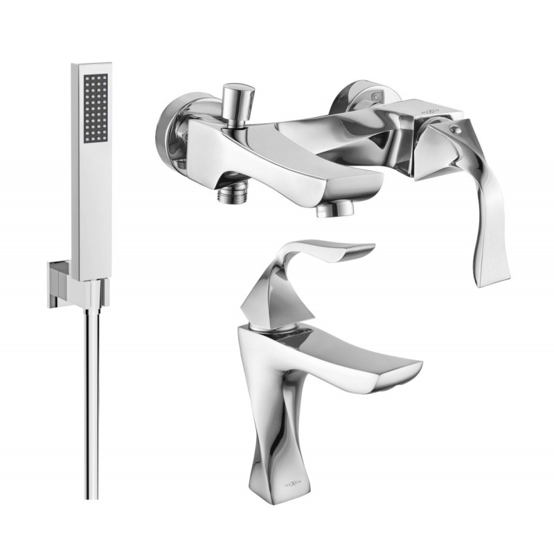 Mexen Estrella R02 set cadă, Crom - 72303R02-00