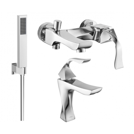 Mexen Estrella R02 set pentru cadă, crom - 72303R02-00