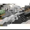 Mexen Leo chiuvetă de granit cu un compartiment, cu picurător și baterie de bucătărie Elia, Neagră - 6501-77-670101-00