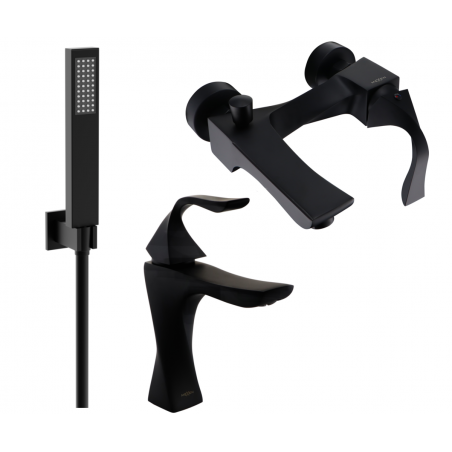 Mexen Estrella R02 set de cadă, negru - 72303R02-70