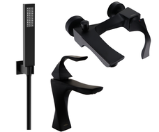 Mexen Estrella R02 set de cadă, negru - 72303R02-70