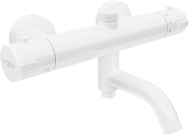 Mexen Kai baterie termostatică pentru cadă-duș, albă - 77900-20