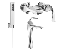 Mexen Estrella R02 set cadă, Crom - 72313R02-00