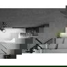 Mexen Vega cadă dreptunghiulară de 160 x 70 cm cu panouri si paravan cu 1 aripă 120 cm, Model negru - 550116070X9412117070