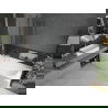 Mexen Vega cadă dreptunghiulară de 170 x 70 cm cu panouri si paravan cu 1 aripă 100 cm, transparent, crom - 550117070X9410110100
