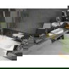Mexen Vega cadă dreptunghiulară 170 x 70 cm cu carcasă și paravan cu 1 canat 100 cm, transparent, auriu - 550117070X9410115000