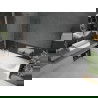 Mexen Vega cadă dreptunghiulară de 170 x 70 cm cu panouri si paravan cu 1 aripă 120 cm, transparent, crom - 550117070X9412110100