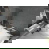 Mexen Vega cadă dreptunghiulară de 170 x 70 cm cu panouri si paravan cu 1 aripă 120 cm, transparent, crom - 550117070X9412110100