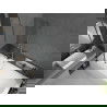 Mexen Vega cadă dreptunghiulară de 180 x 80 cm cu panouri si paravan cu 1 aripă 80 cm, transparent, crom - 550118080X9408110100