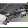 Mexen Vega cadă dreptunghiulară de 180 x 80 cm cu panouri si paravan cu 1 aripă 80 cm, transparent, crom - 550118080X9408110100